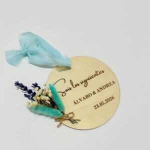 Placa "sois los siguientes"