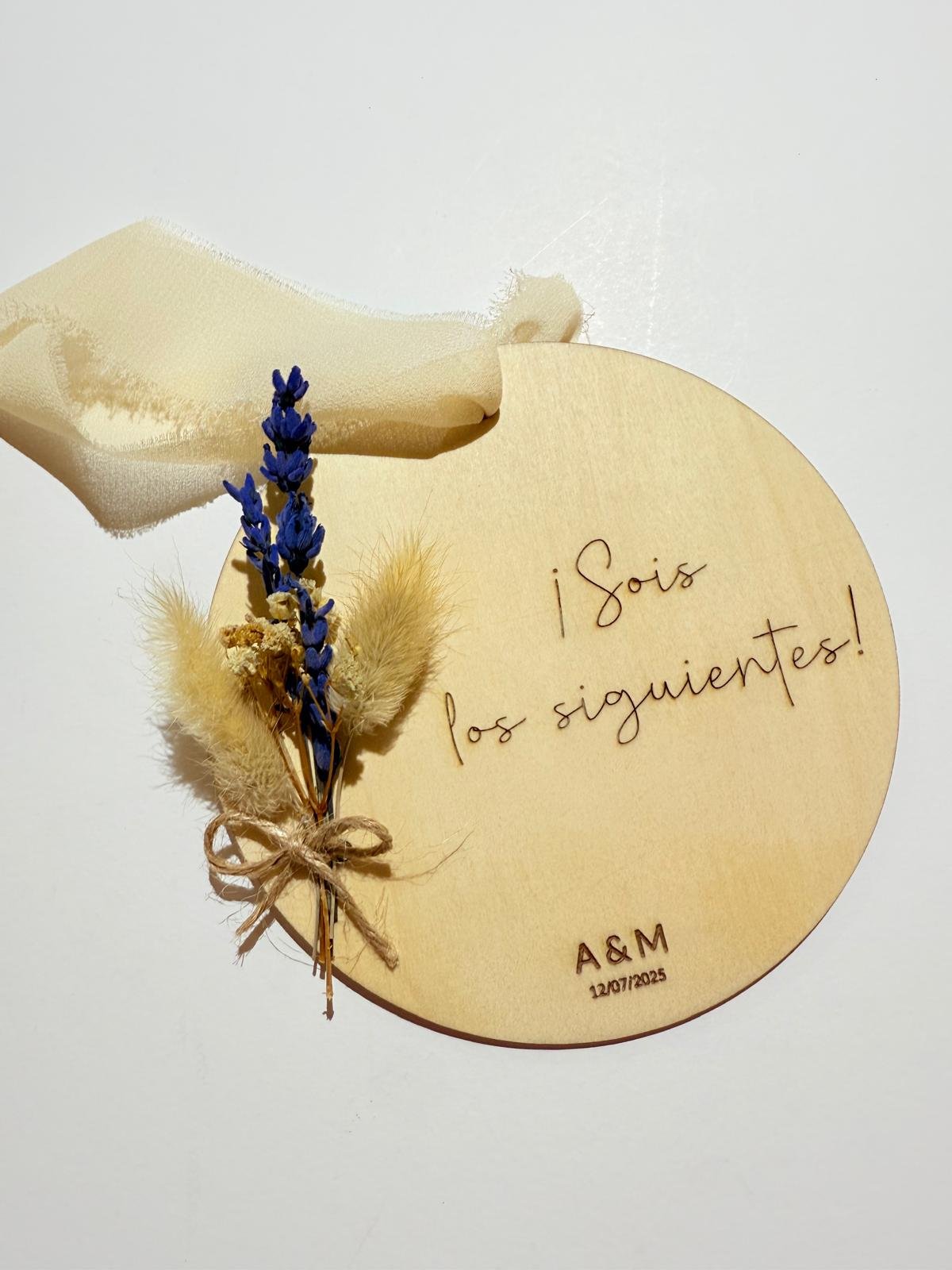 Placa "sois los siguientes" - Imagen 5