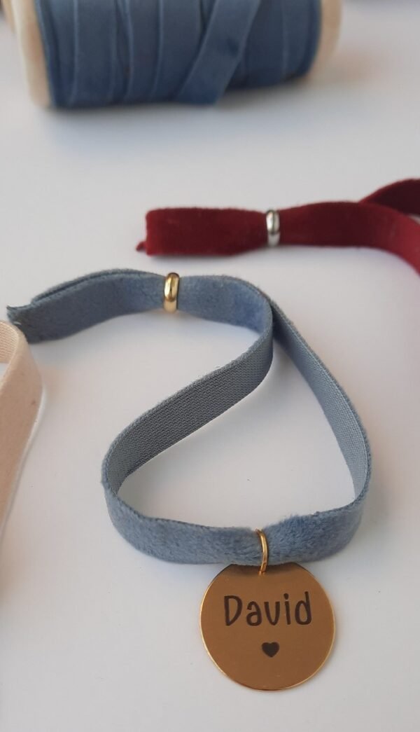 Pulseras terciopelo - Imagen 4