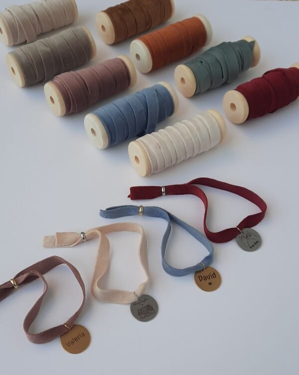 Pulseras terciopelo