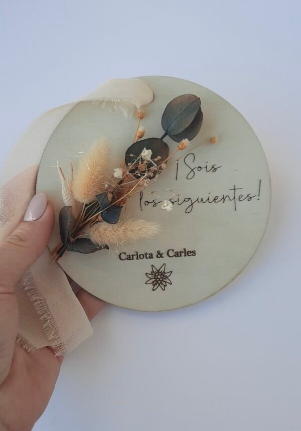 Placa "sois los siguientes" - Imagen 5