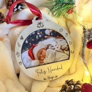 Bola Navideña personalizada con foto